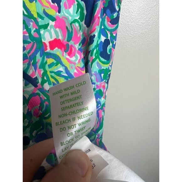 Lilly Pulitzer Ryder Shift Dress Indigo Exotic Escapade Dress Sz. 00 - Picture 6 of 7